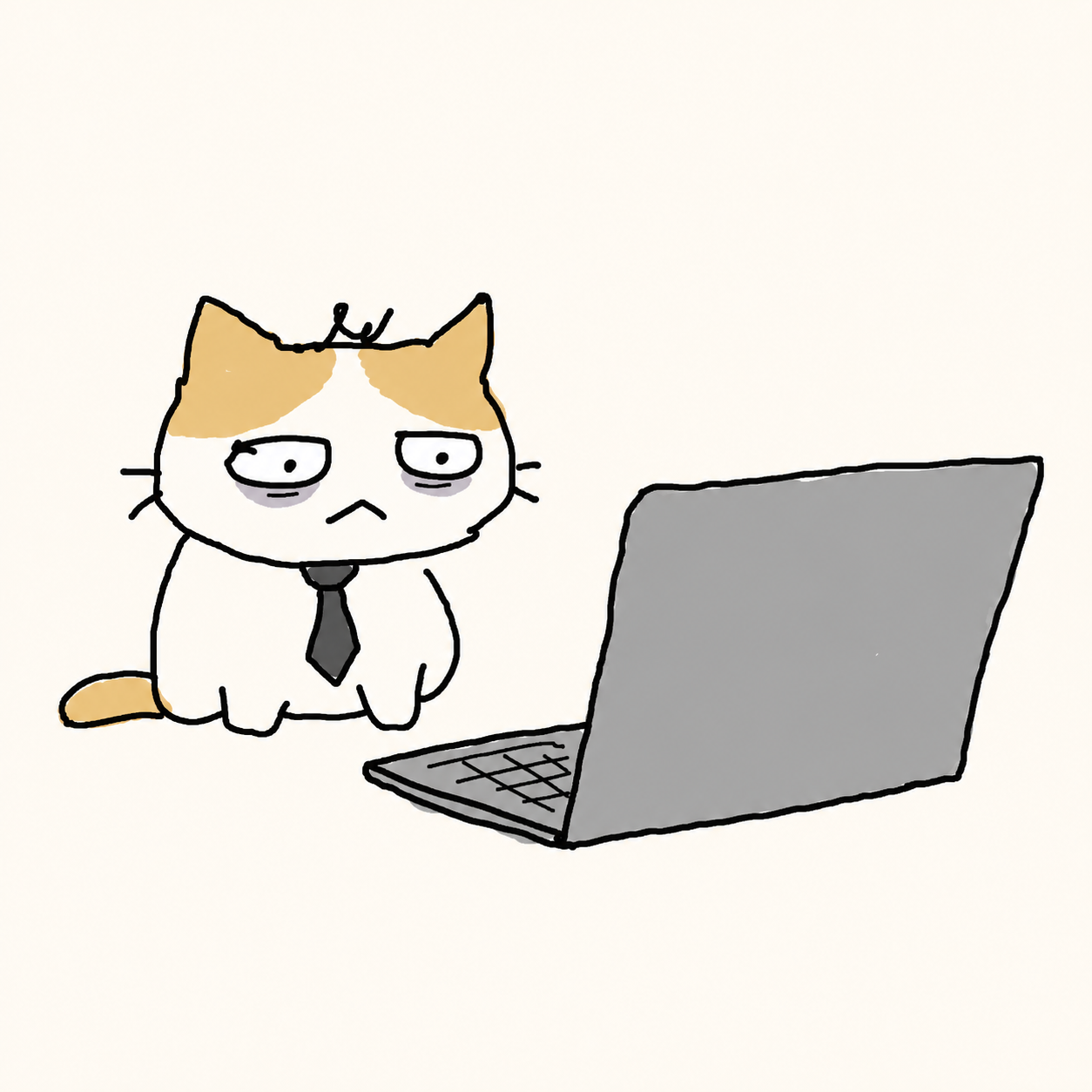 Pathetic Office Cat Redraw preview