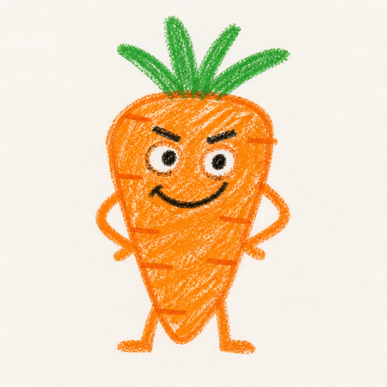 Crayon Carrot Disaster preview