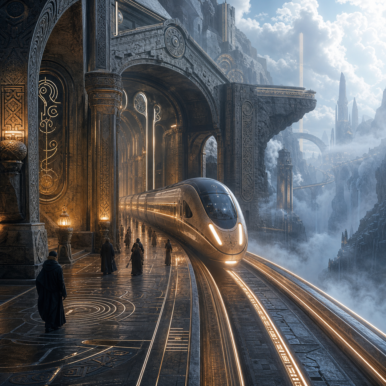 Ancient Future Train Station preview