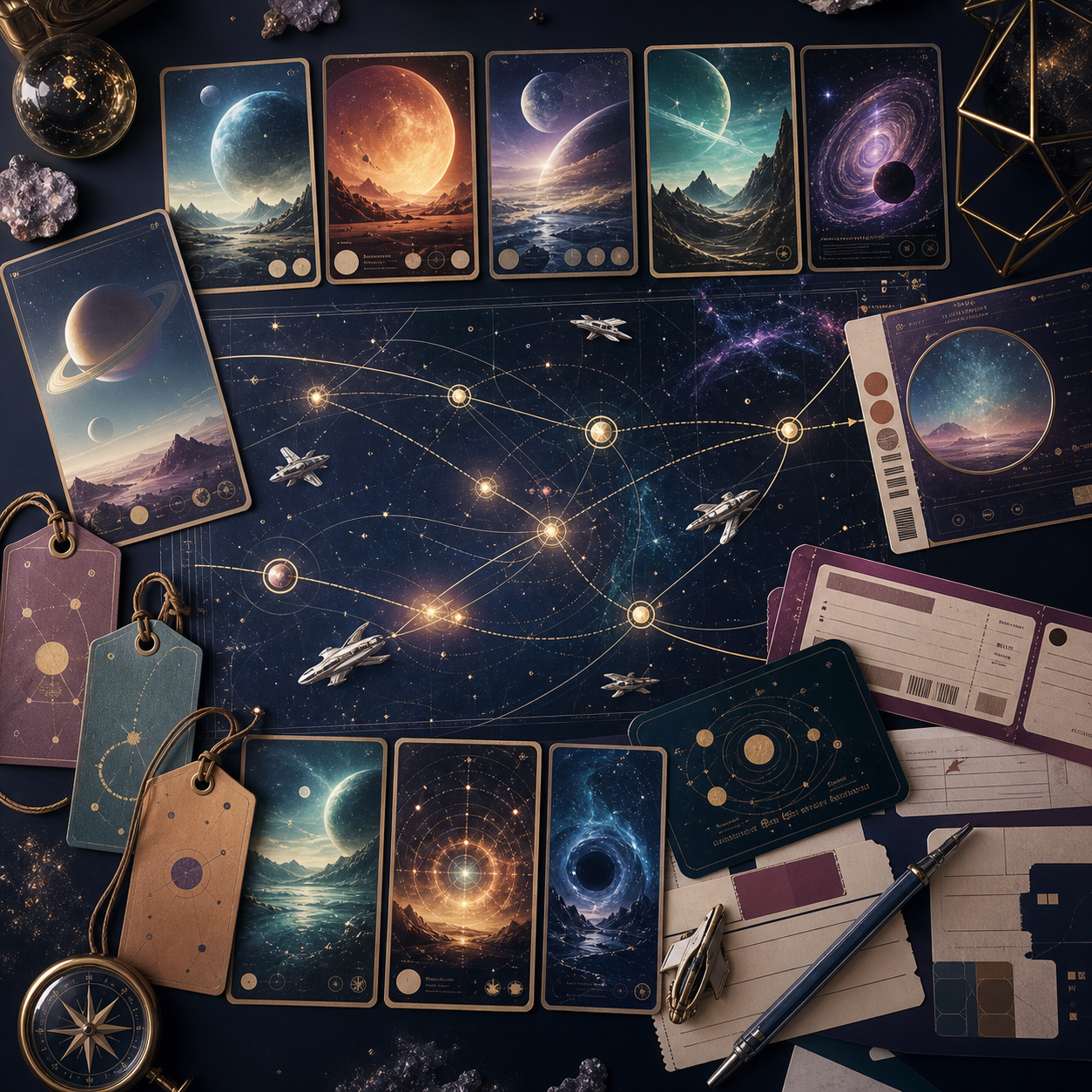 Interstellar Itinerary Collage preview