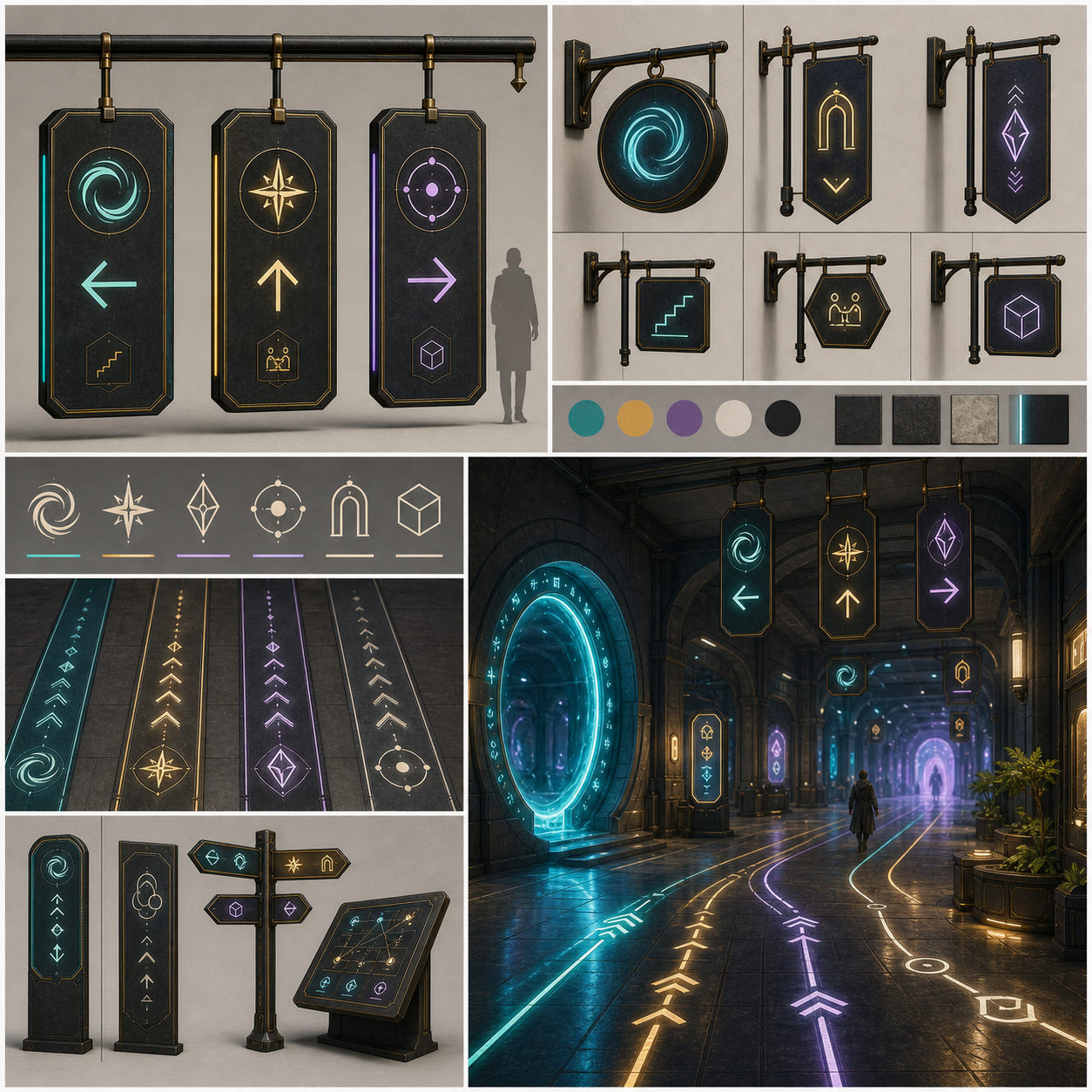 Portal Wayfinding System preview