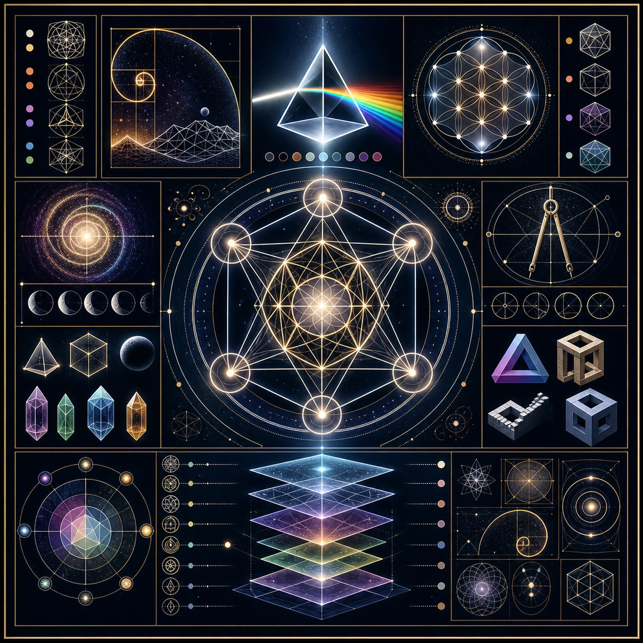 Sacred Geometry Lesson Poster preview