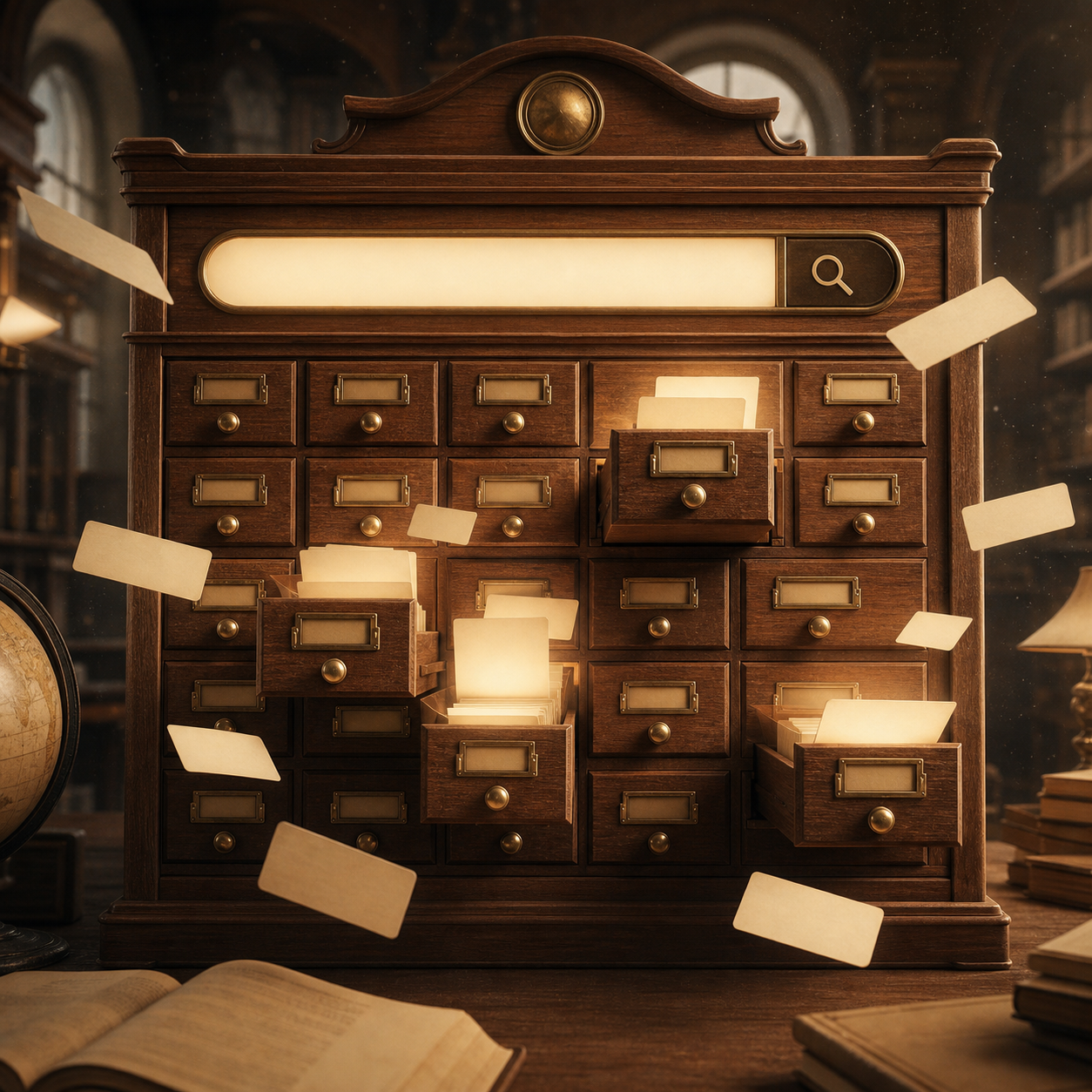 Analog Search Engine Drawer preview