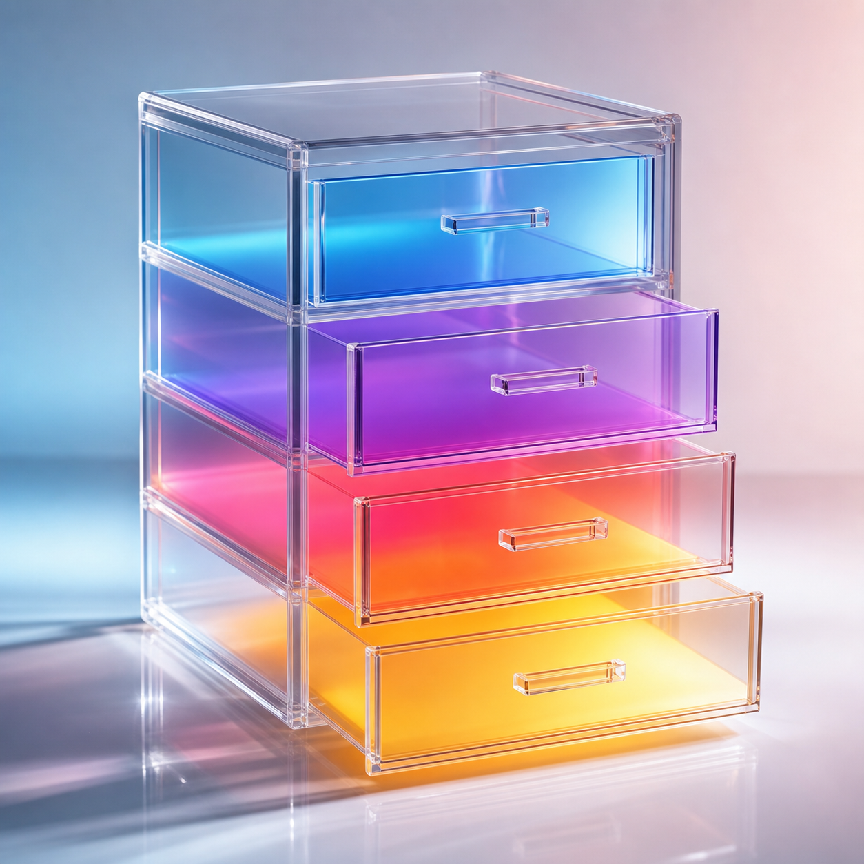 Crystal Clear Filing Cabinet preview