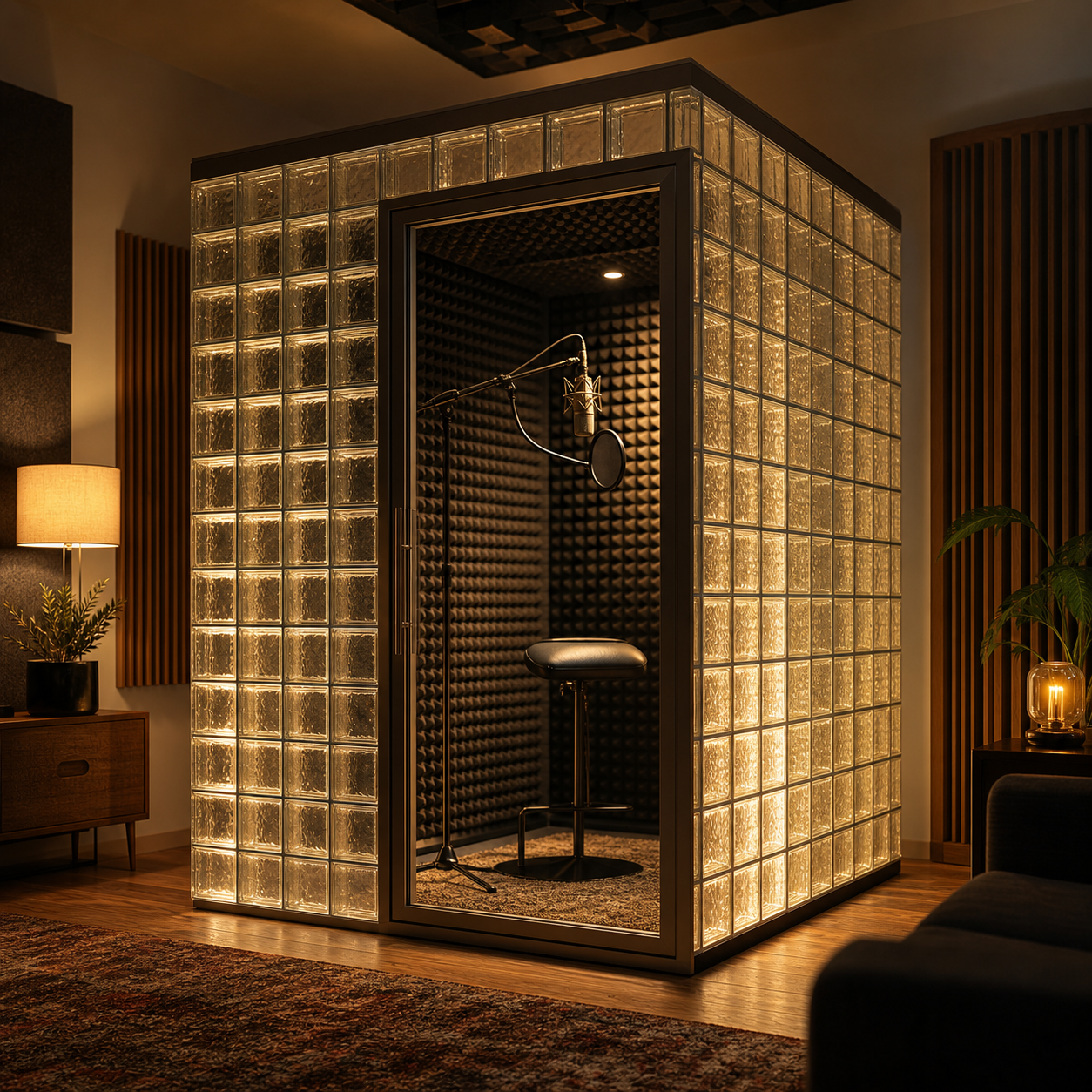 Glass Brick Sound Booth preview