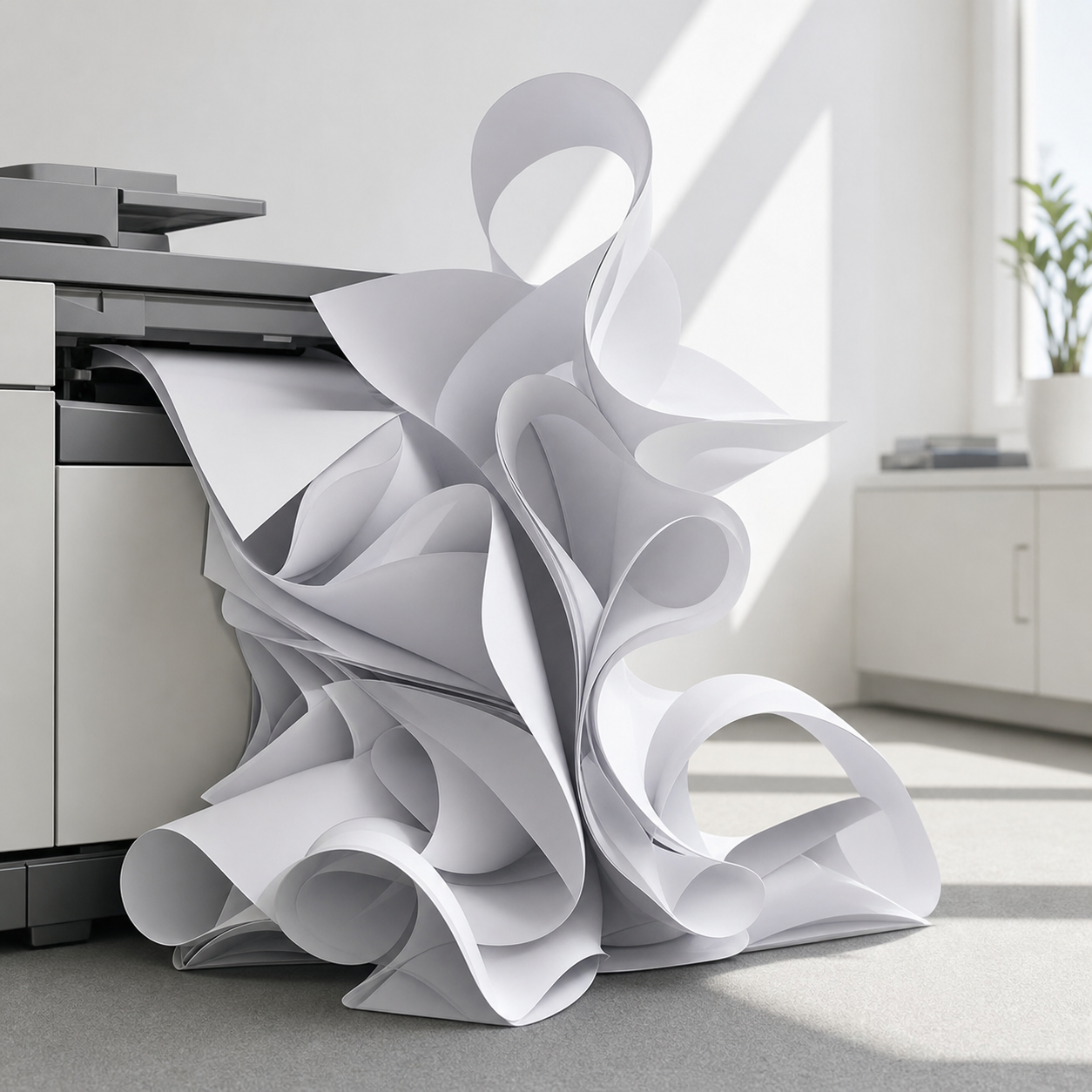 Printer Jam Sculpture Garden preview