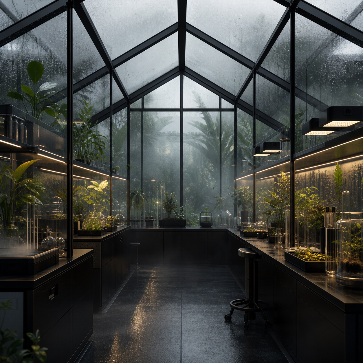 Matte Black Greenhouse Lab preview