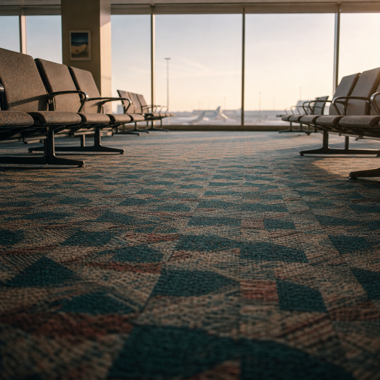 Soft Focus Airport Carpet Memory preview
