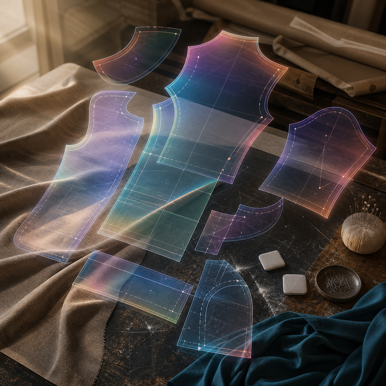 Holographic Sewing Pattern preview