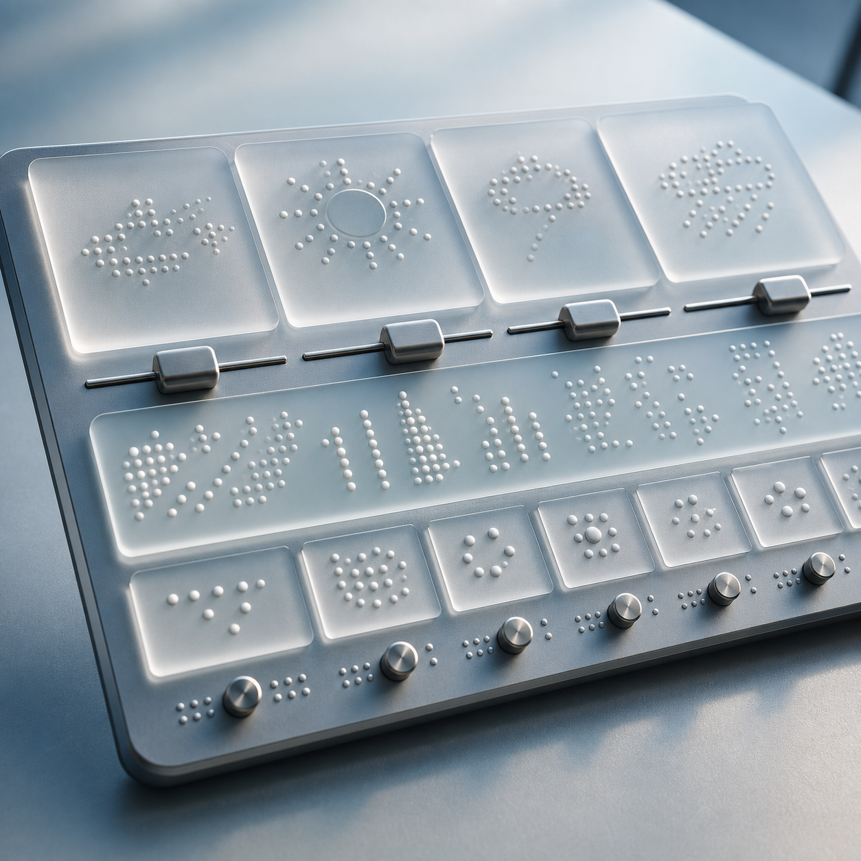 Tactile Weather Console preview