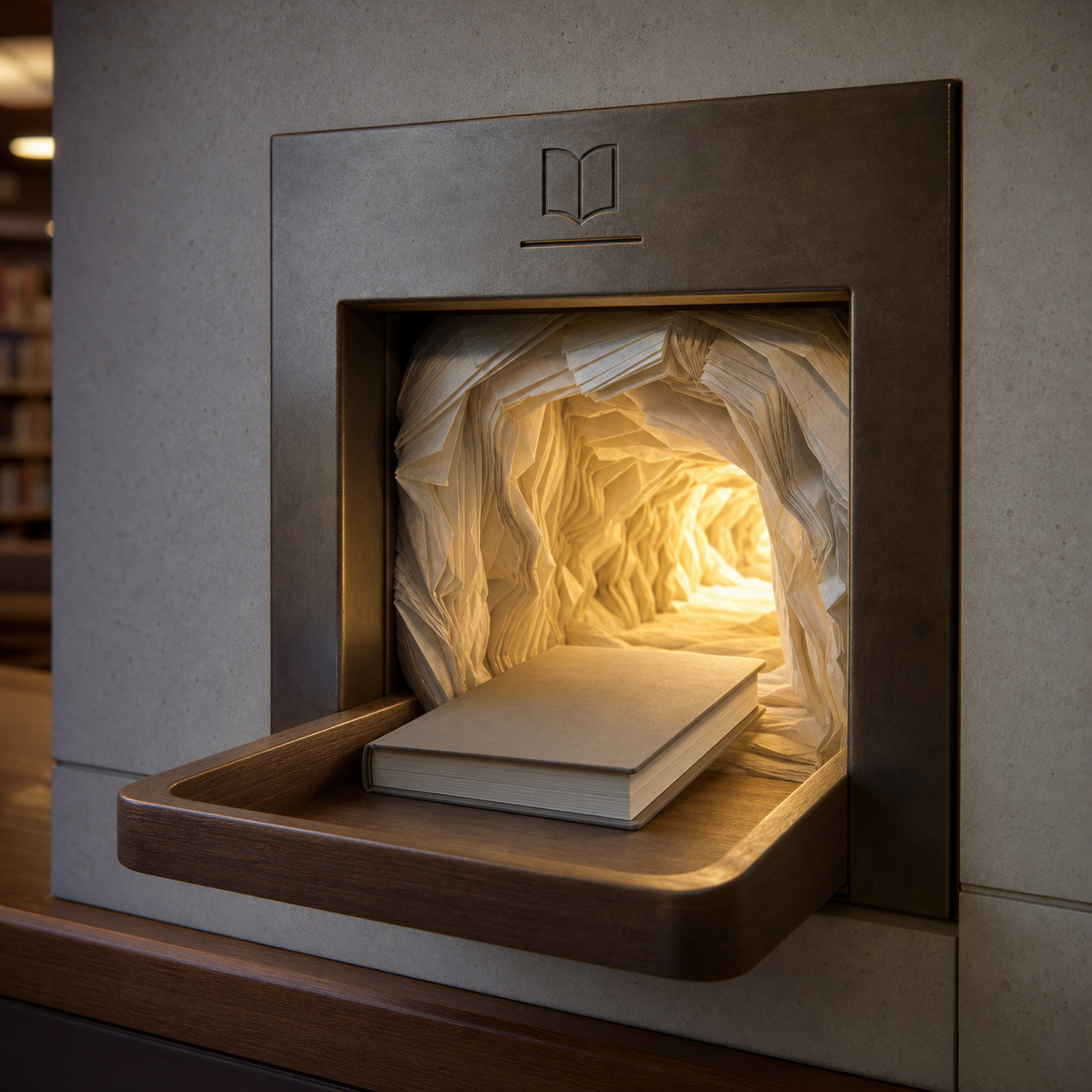 Library Return Paper Cave preview
