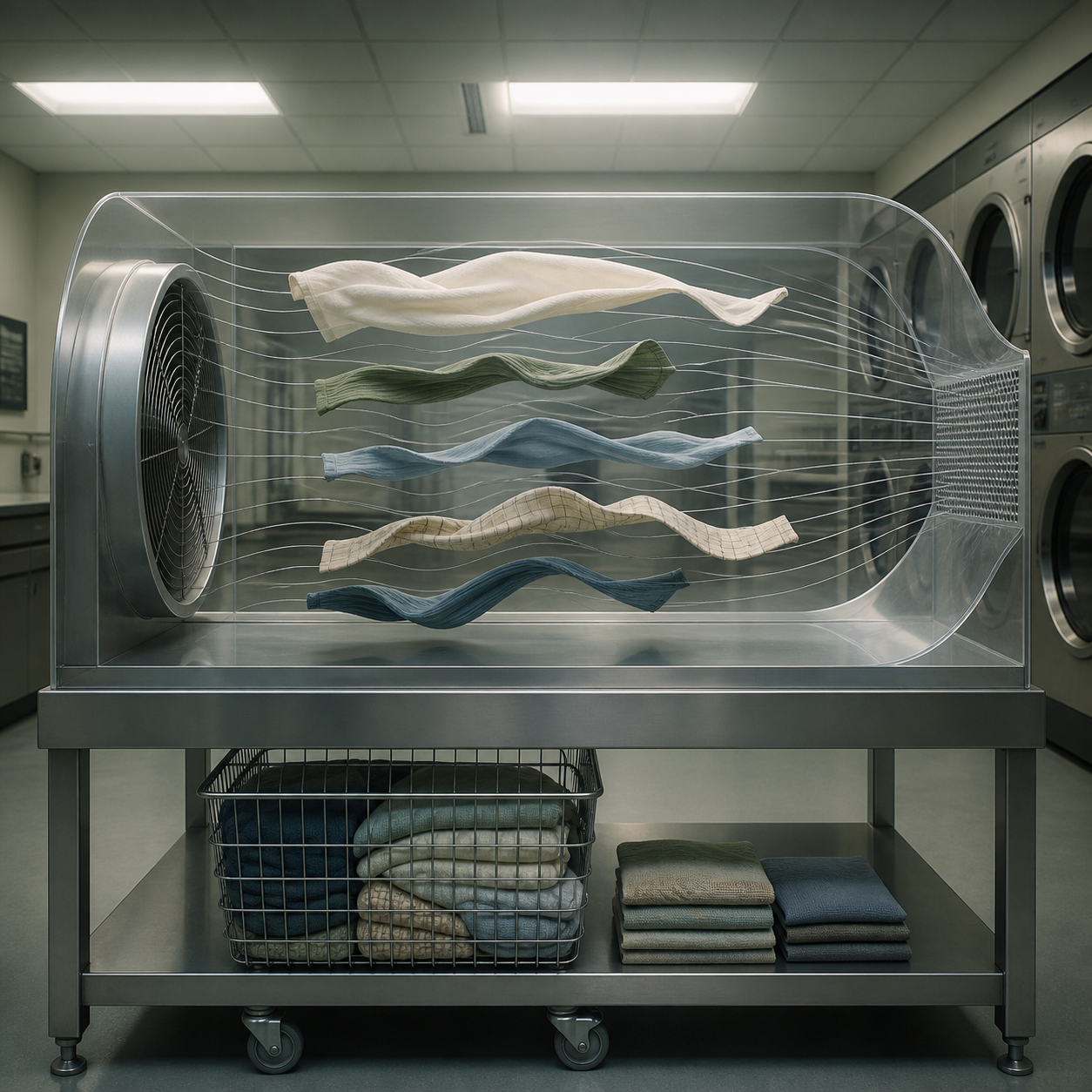 Textile Wind Tunnel Laundromat preview