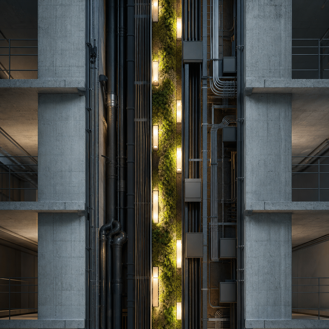 Maintenance Shaft Light Garden preview
