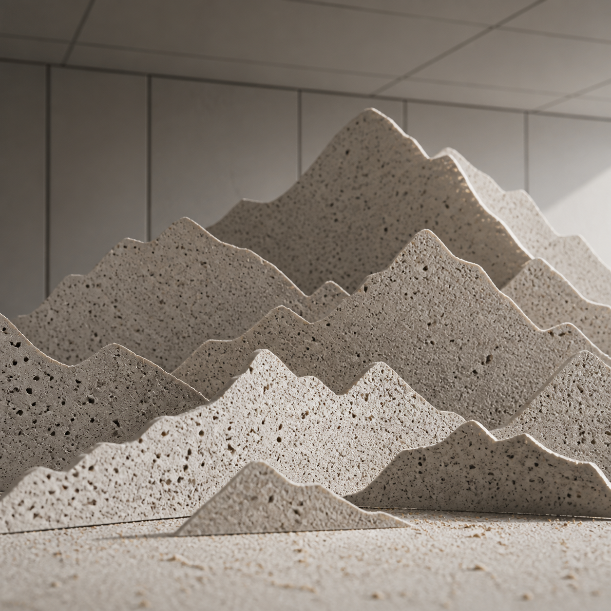 Acoustic Tile Mountain Range preview