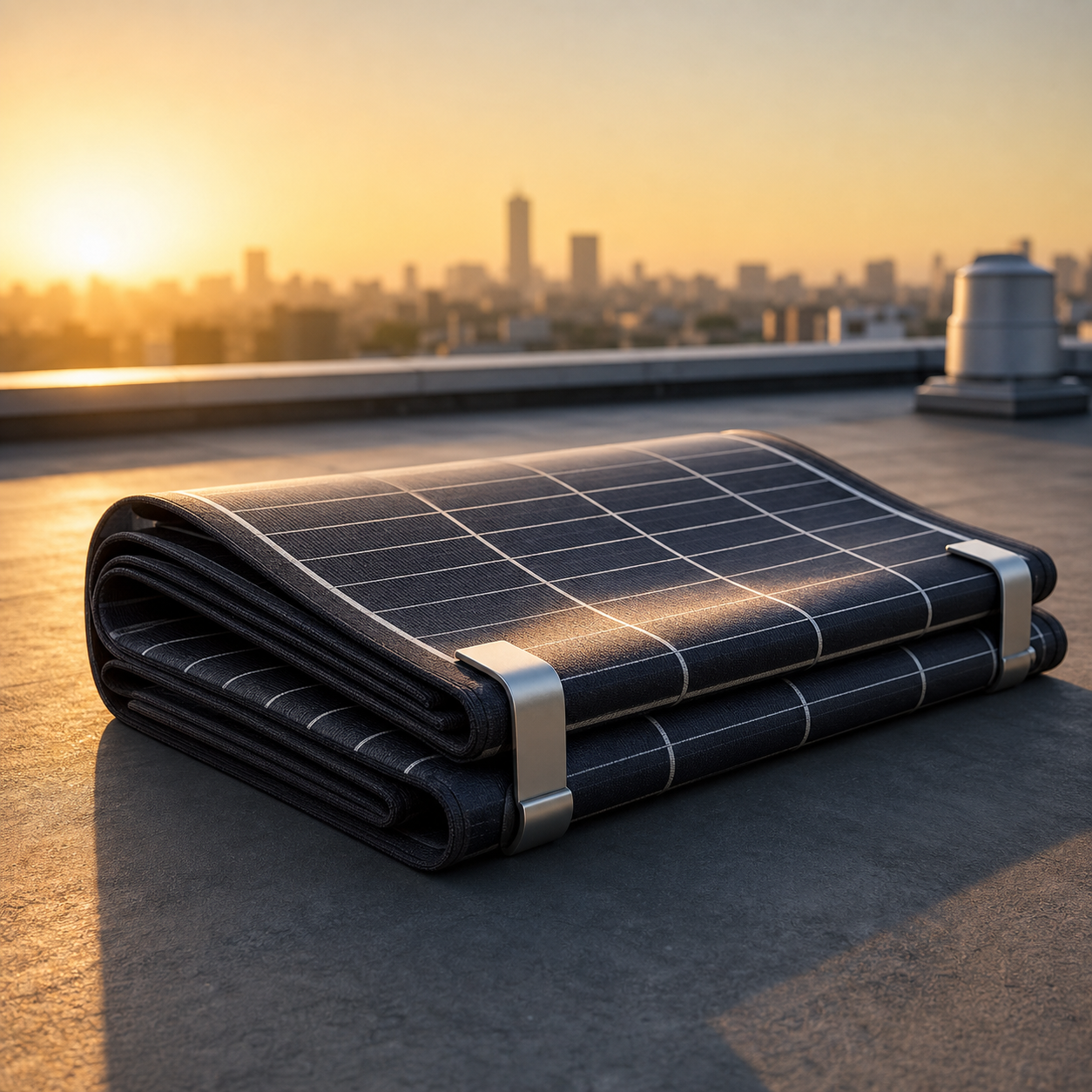 Folded Solar Panel Blanket preview