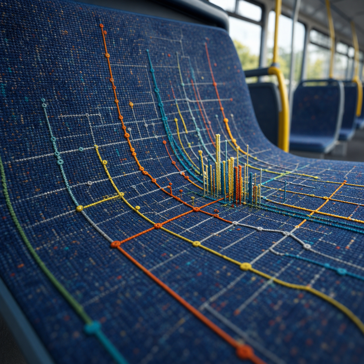 Bus Seat Data Textile preview