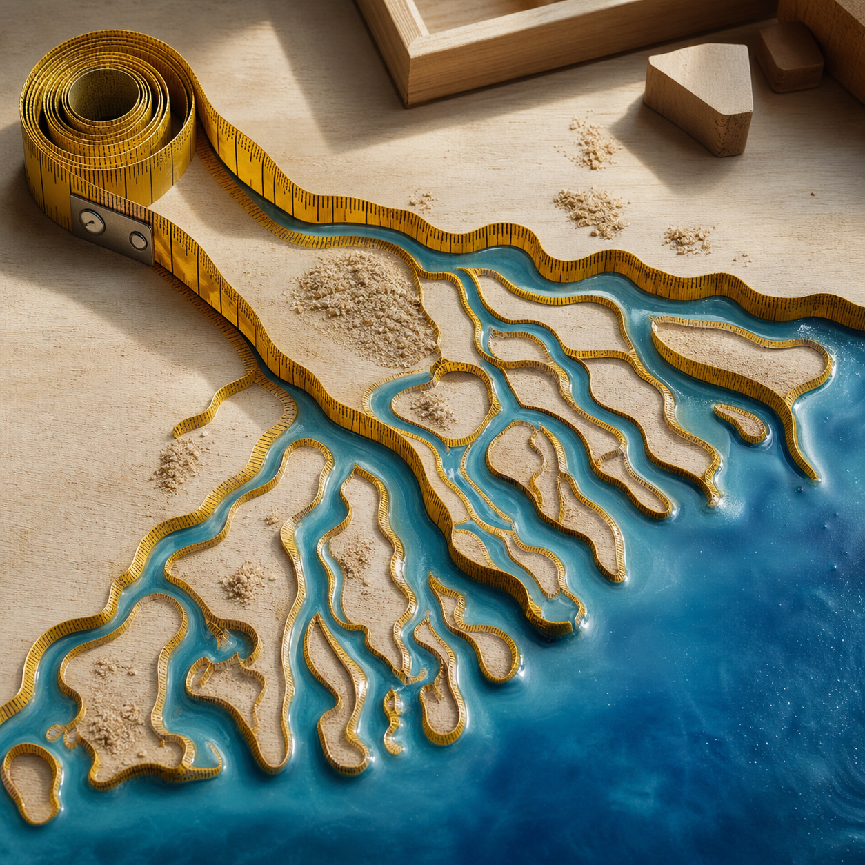 Measuring Tape River Delta preview